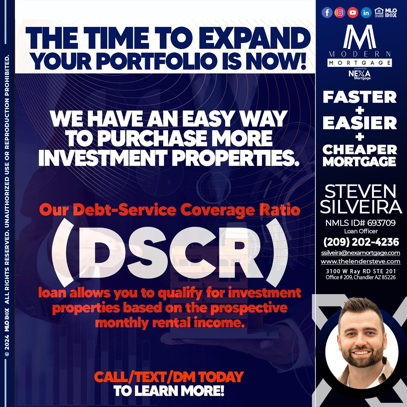 DSCR - Steve Silveira -Loan Officer