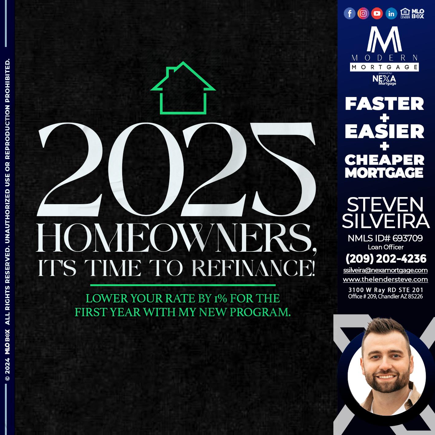 2025 HOMEOWNERSHIP - Steve Silveira -Loan Officer