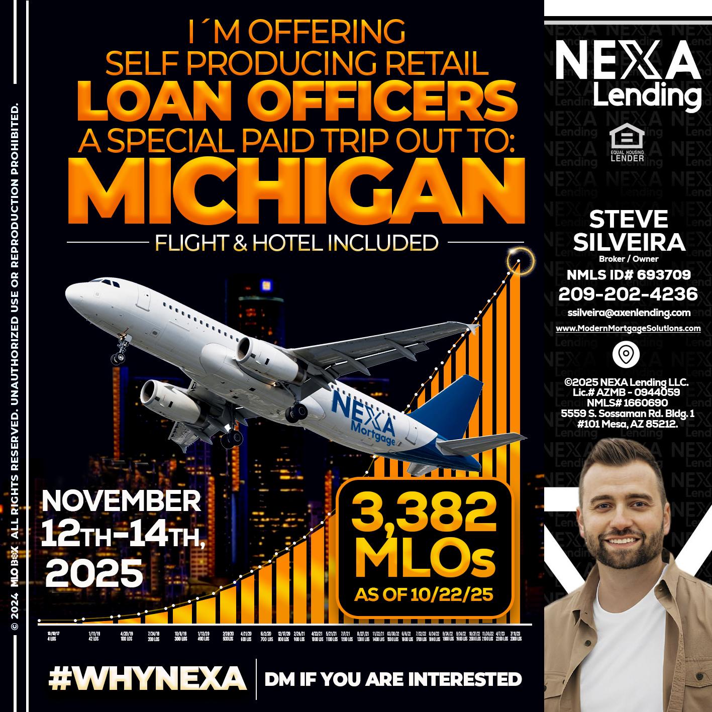 michigan trip - Steve Silveira -Loan Officer