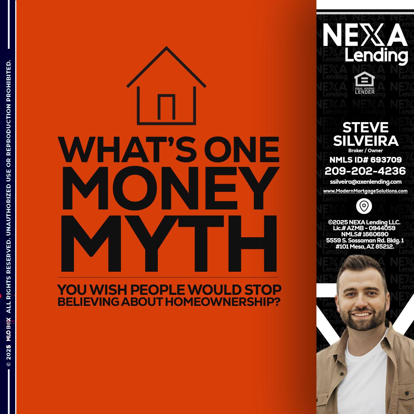 WHATS ONE - Steve Silveira -Loan Officer