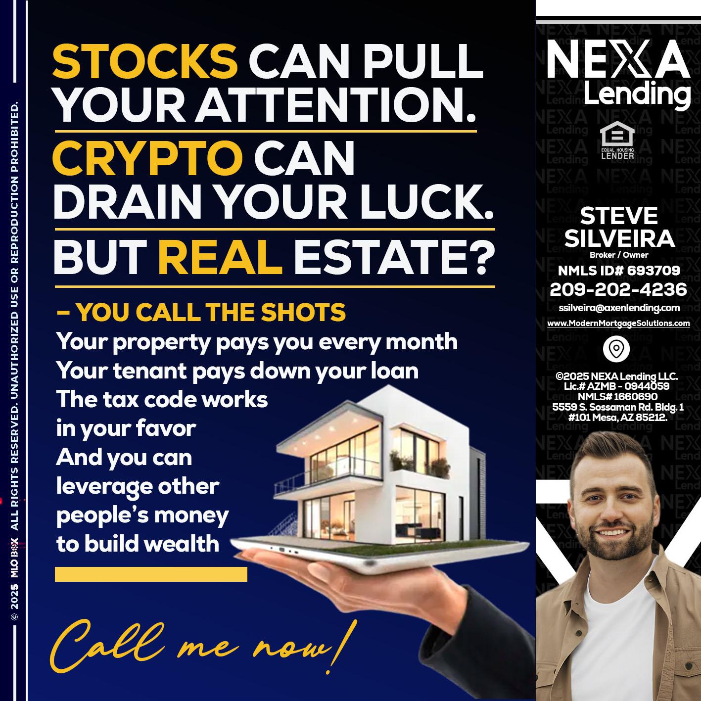 STOCK YOUR - Steve Silveira -Loan Officer