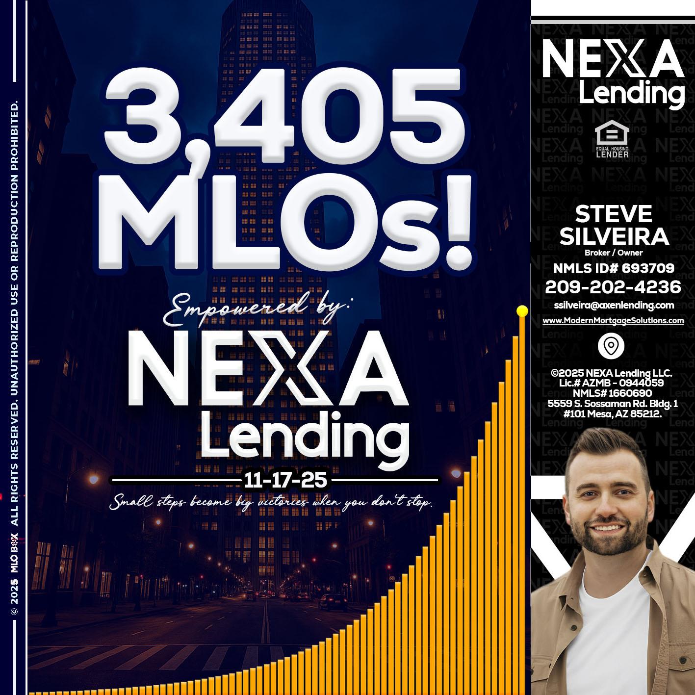 3405 MLOs - Steve Silveira -Loan Officer