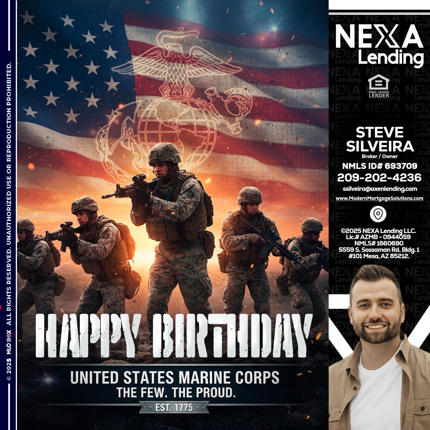 happy birthday - Steve Silveira -Loan Officer