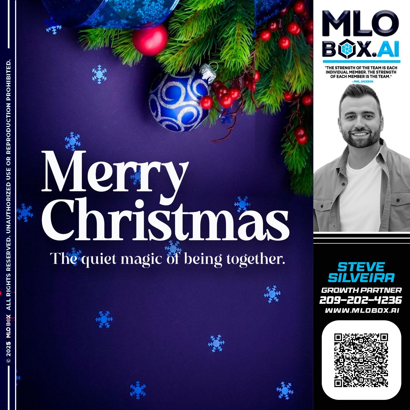 merry christmas - Steve Silveira -Loan Officer