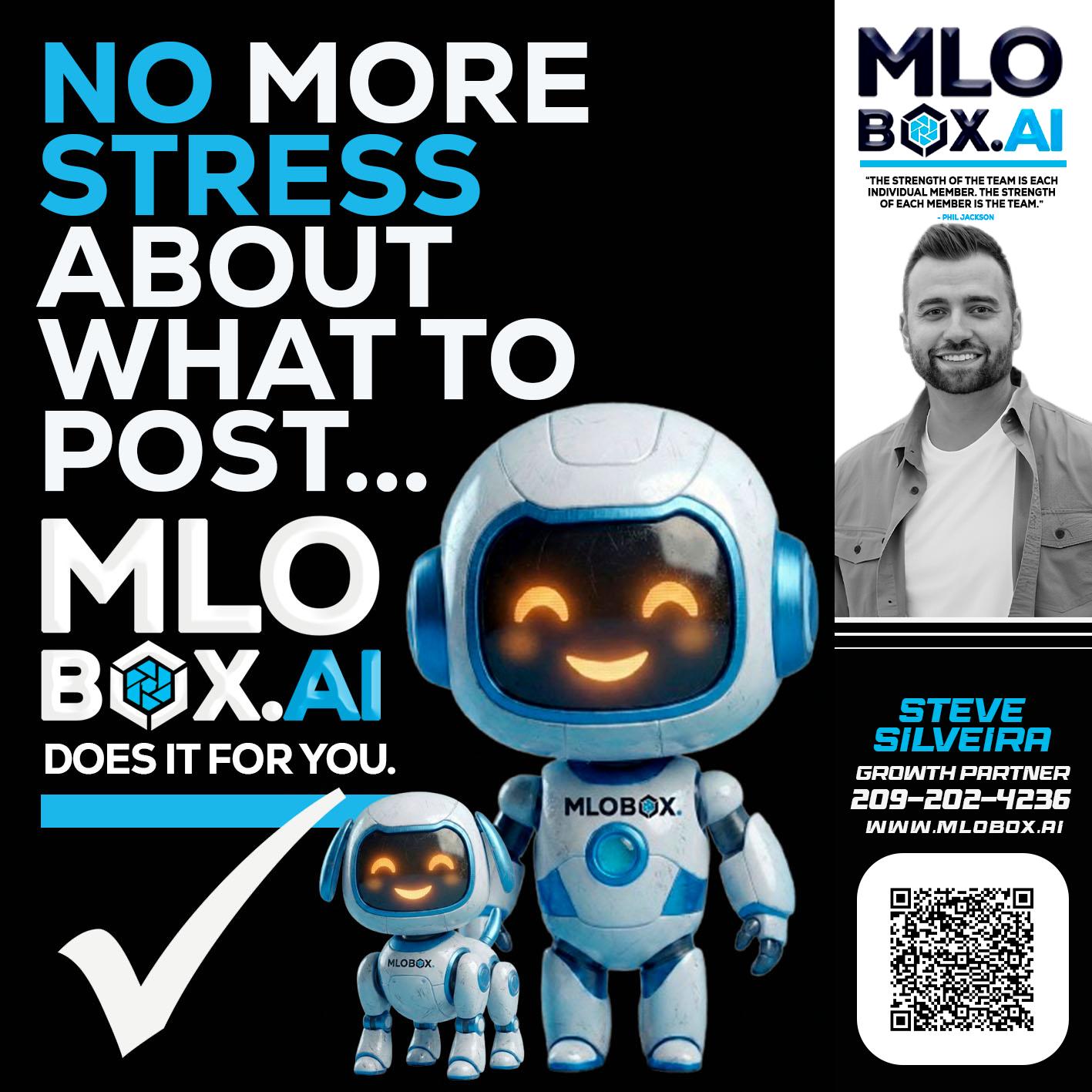 NO MORE STRESS - Steve Silveira -Loan Officer