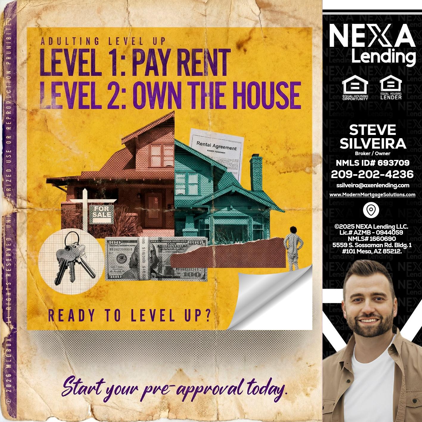 LEVEL 1 - Steve Silveira -Loan Officer