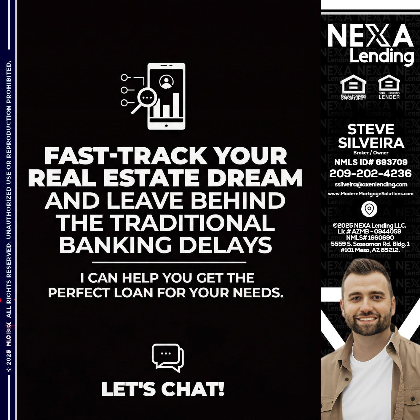 FAST TRACK - Steve Silveira -Loan Officer