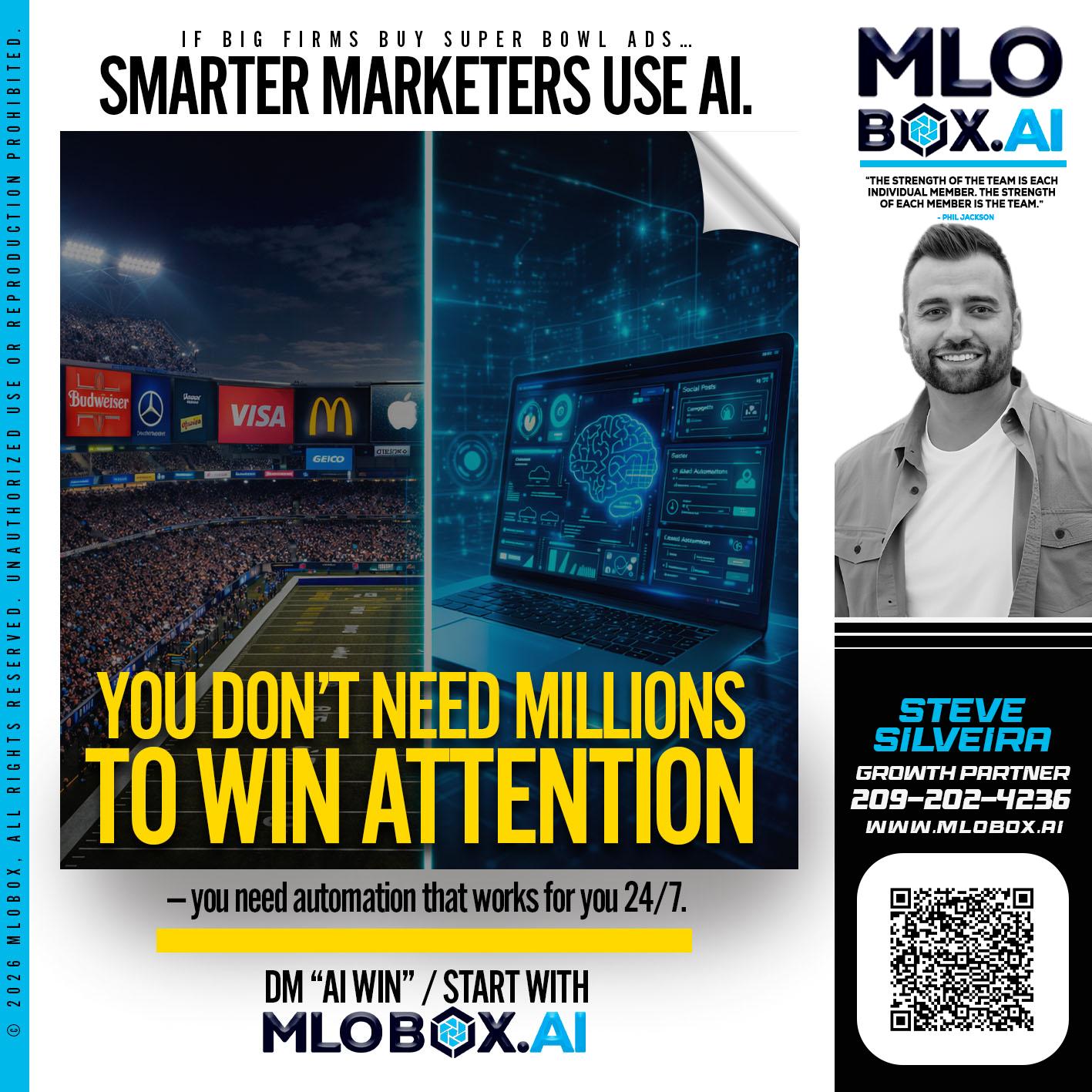 you don't need - Steve Silveira -Loan Officer