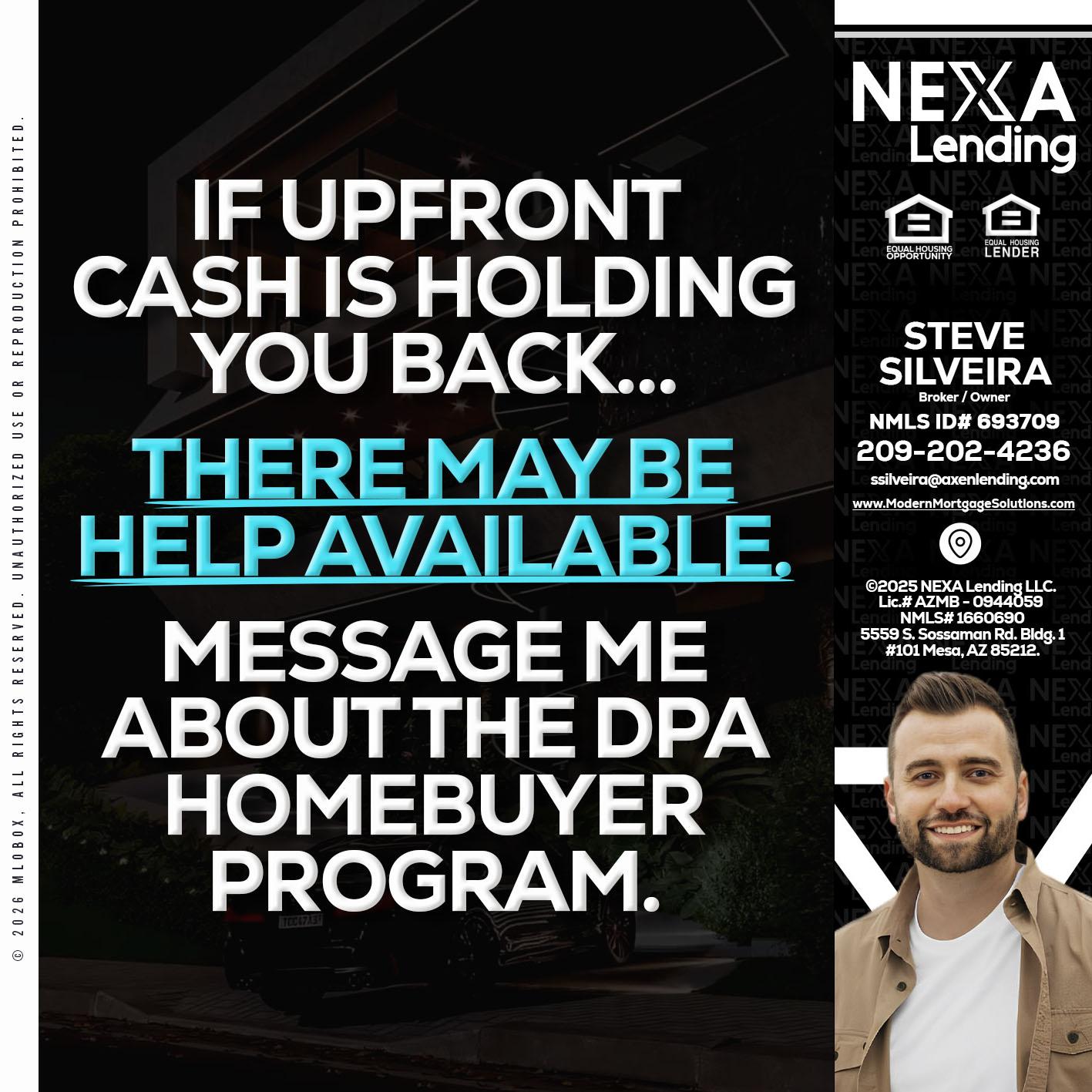 IF UPFRONT - Steve Silveira -Loan Officer