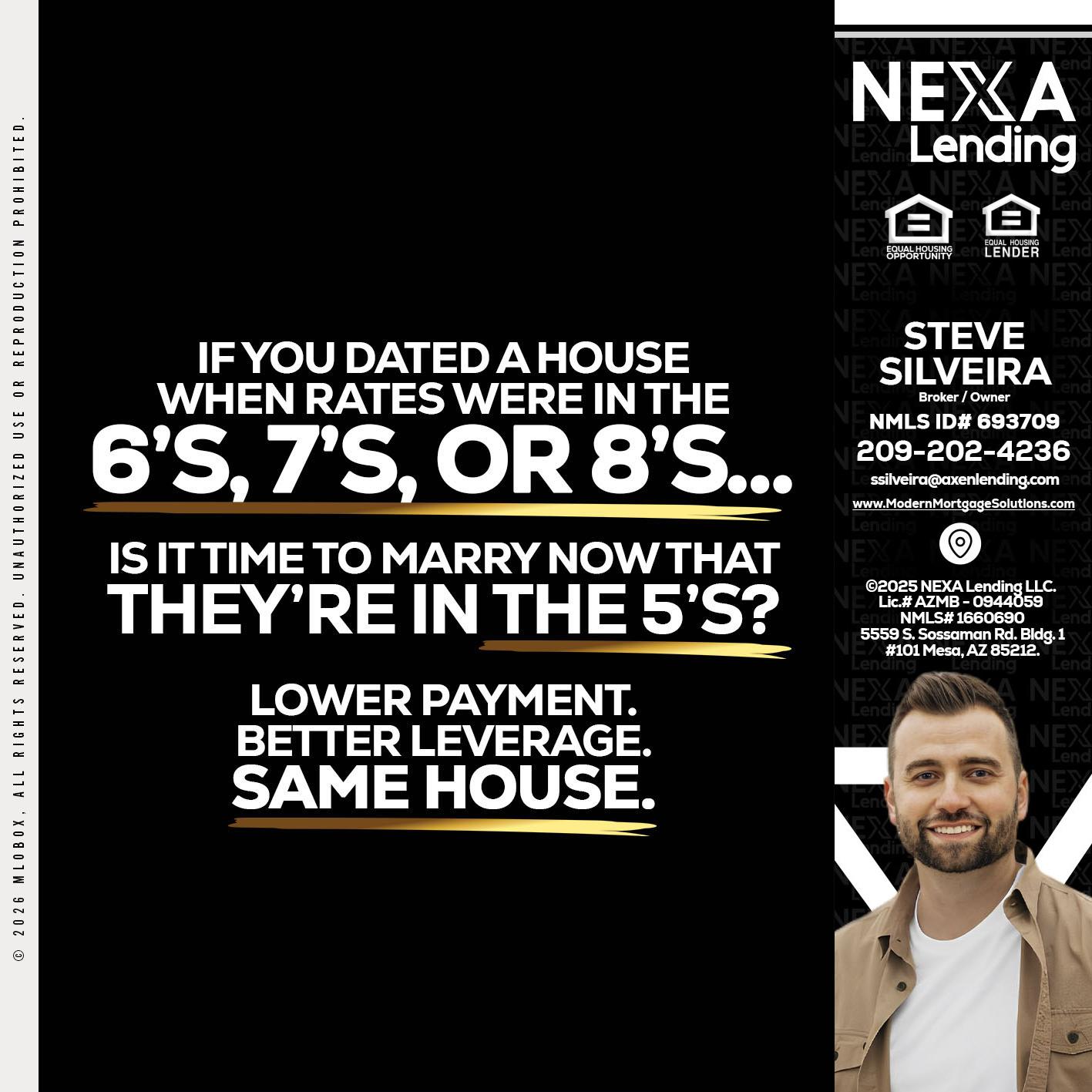 if you dated a house - Steve Silveira -Loan Officer