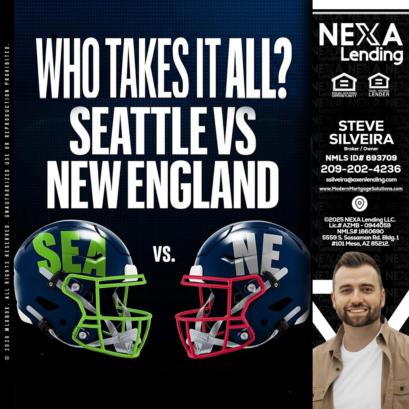 WHO TAKE IT ALL? - Steve Silveira -Loan Officer