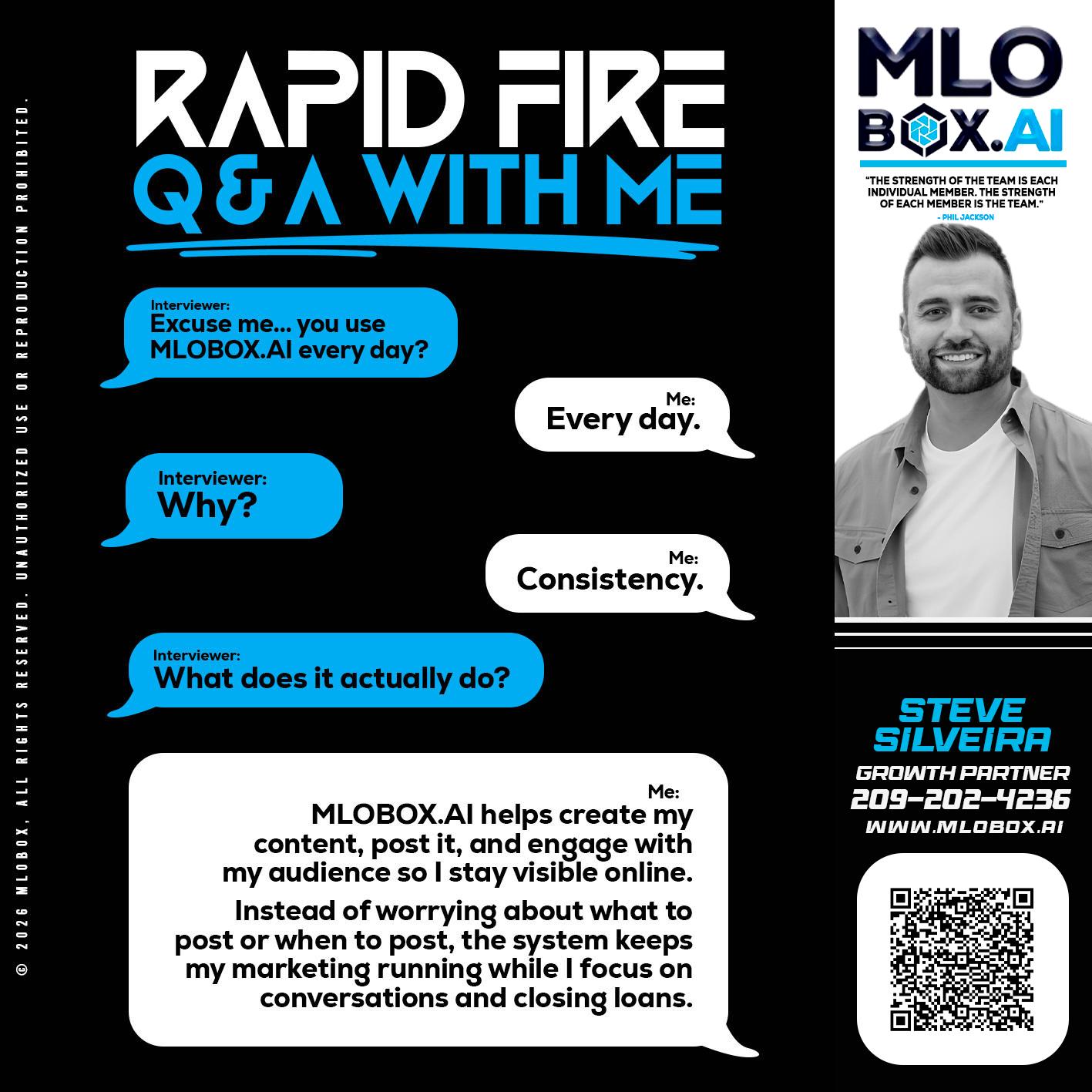 RAPID Q&A - Steve Silveira -Loan Officer