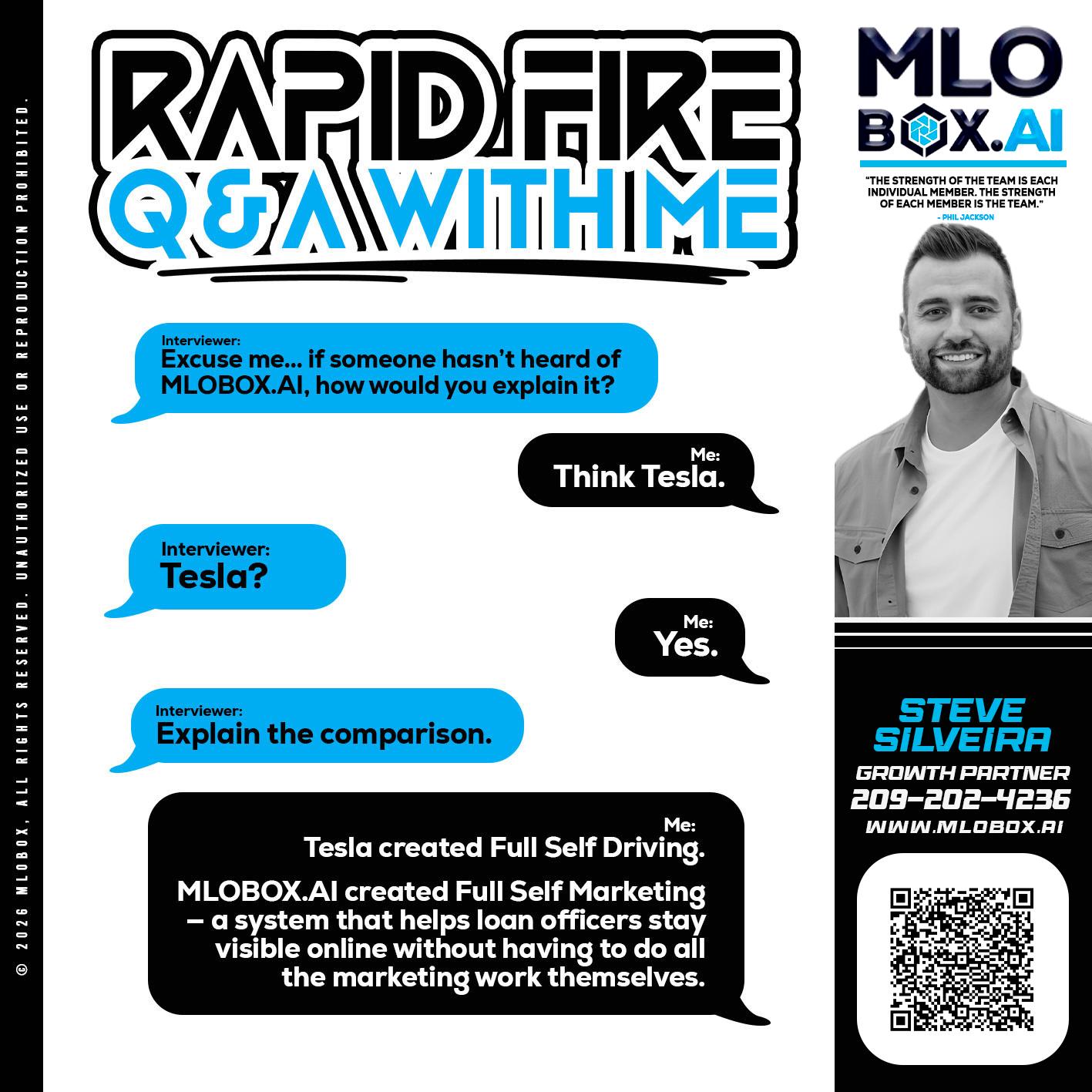 RAPID FIRE Q&A - Steve Silveira -Loan Officer