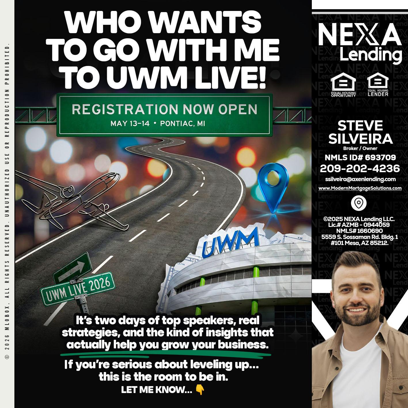 WHO WANTS - Steve Silveira -Loan Officer