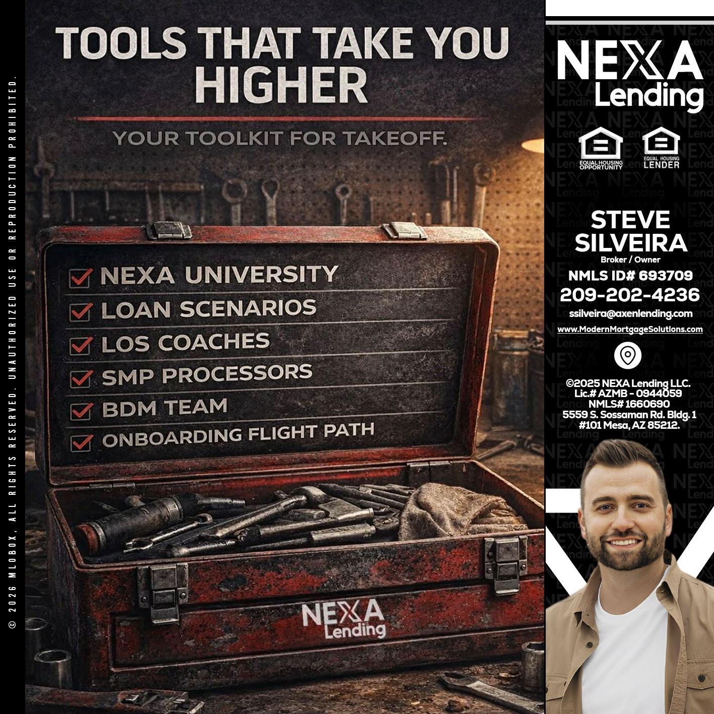 TOOLS THAT - Steve Silveira -Loan Officer