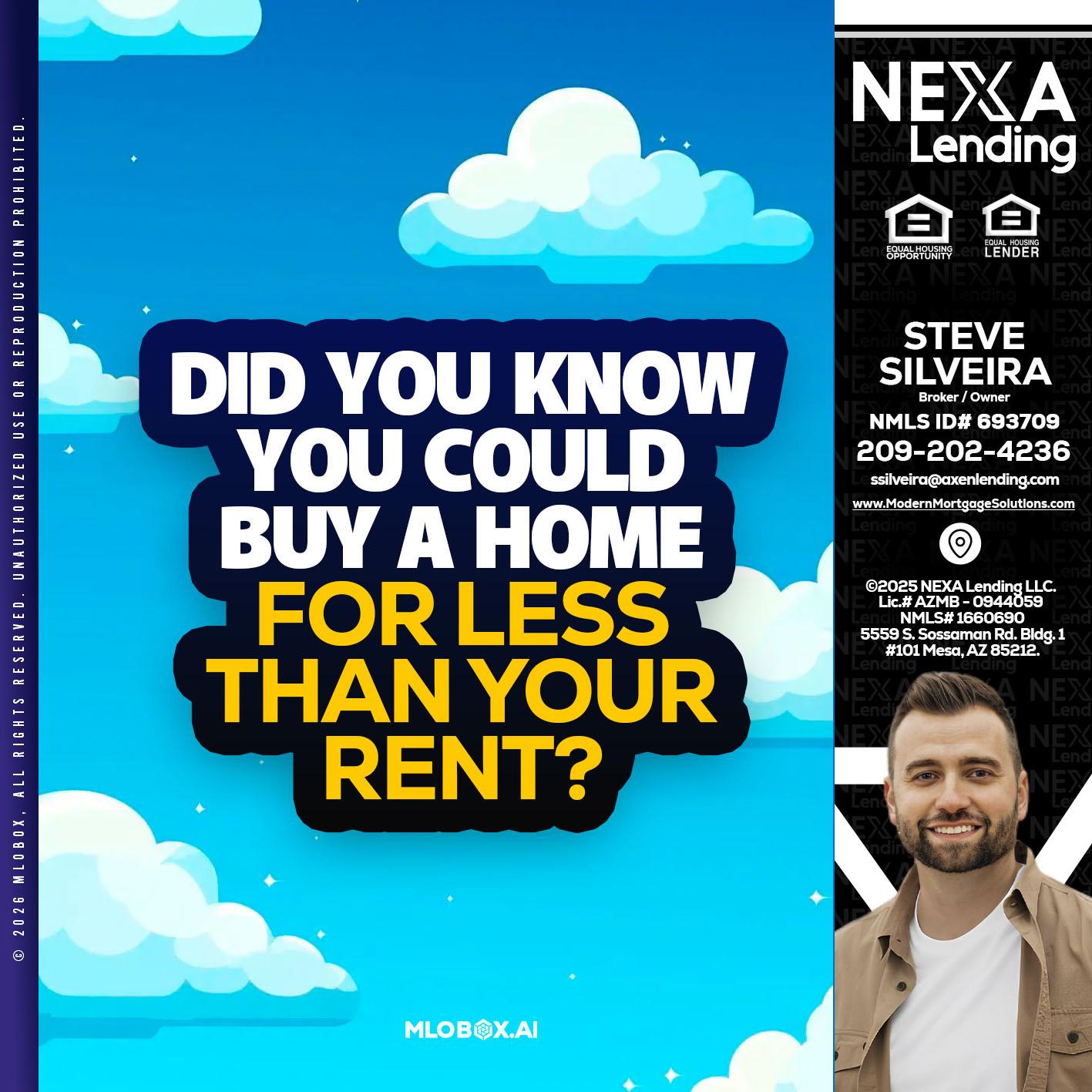 DID YOU KNOW - Steve Silveira -Loan Officer