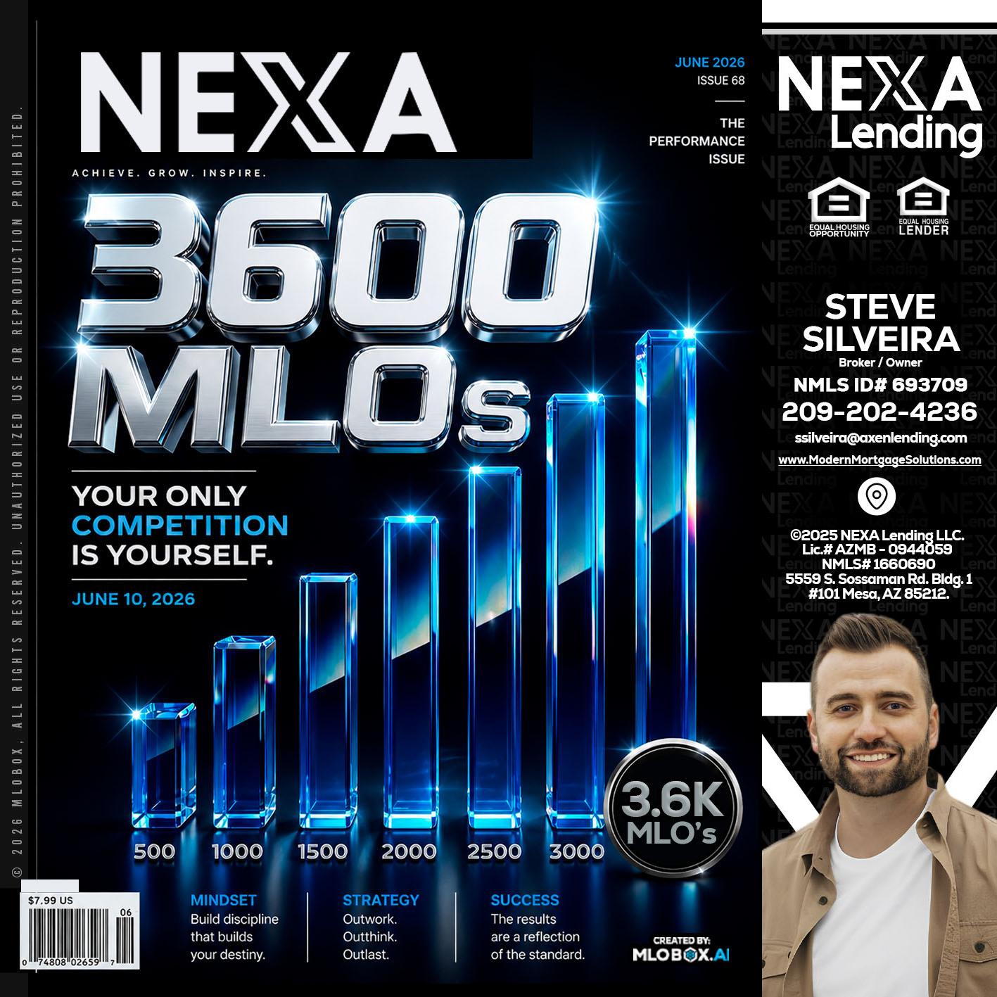 3600 MLOs - Steve Silveira -Loan Officer
